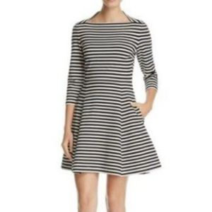 Kate Spade  Broome Street Essentials  Stripe Black/White Dress  X Small